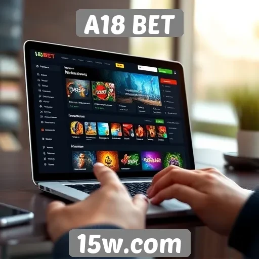 Interface amigável do A18 BET melhora a experiência do usuário